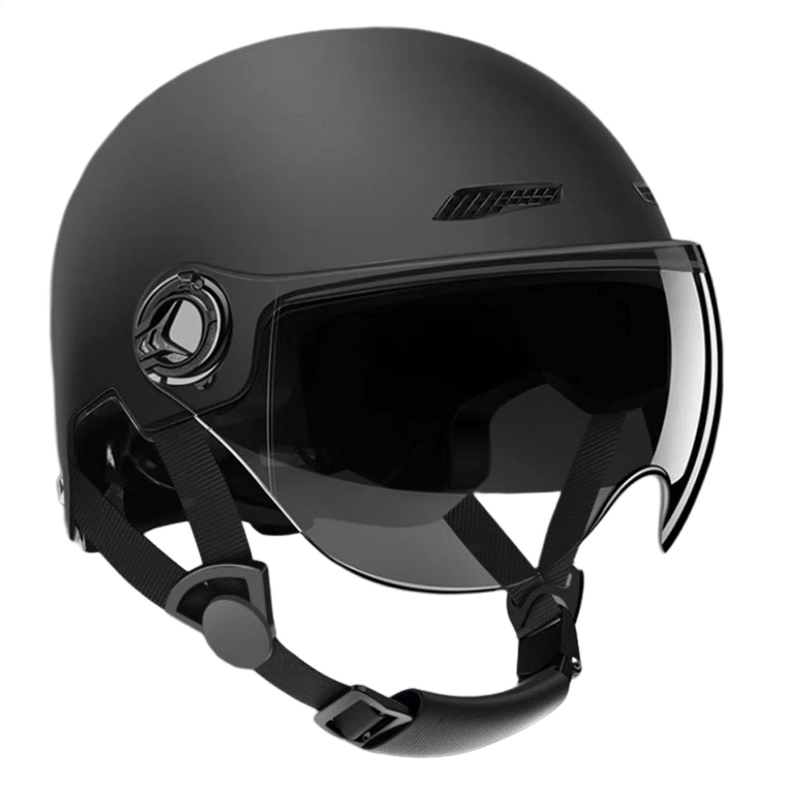 X Men Accessories - クラシックヴィンテージハーフフェイスヘルメット メンズ レディース バイク スクーター 自転車用