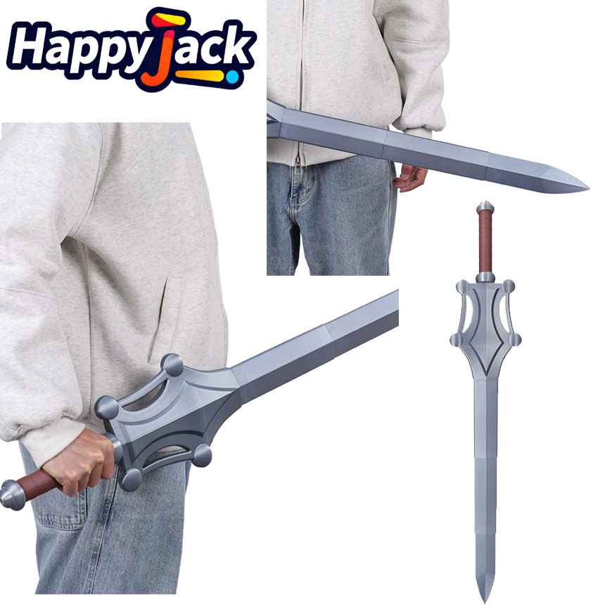 Men Accessories In Silver - ファンタジア彼コスプレシルバープラスチックナイフ小道具男 2026 映画ロールプレイ大人のハロウィーンカーニバルパーティー変装アクセサリー小道具