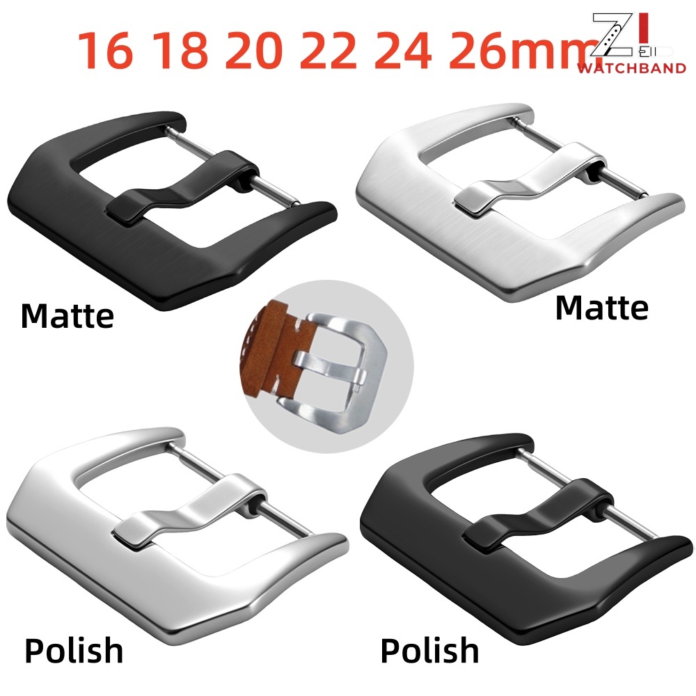 Men Accessories In Silver - 金属時計バックル 16 ミリメートル 18 ミリメートル 20