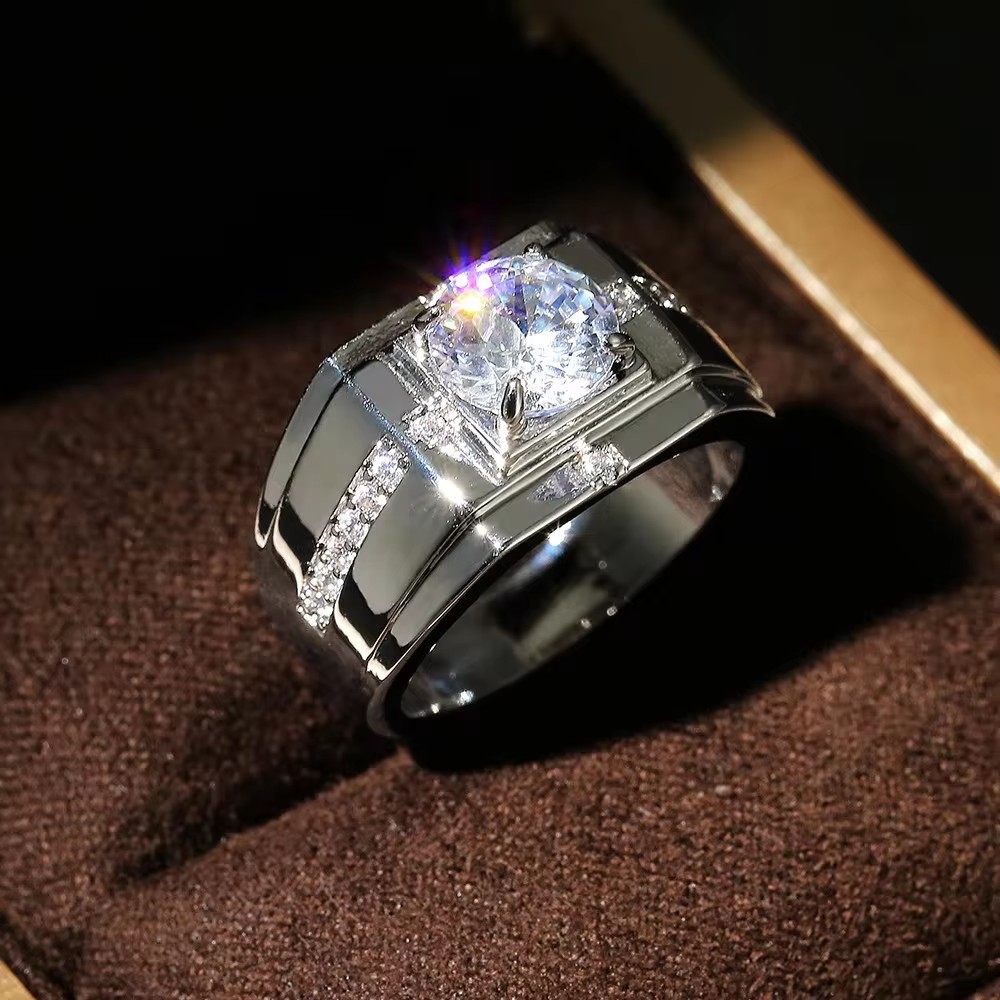 Men'S Accessories Jewelry Brands - ウイタン-男性のための豪華な結婚指輪,華麗なキュービックジルコニア,高貴なアクセサリー,クラシックなジュエリー,高級ブランド,男性
