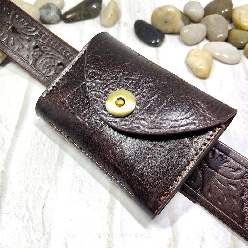 Coin Holder Men - Blongk-男性用の小さな本革バッグ,カードホルダー,キーホルダー,財布,3618