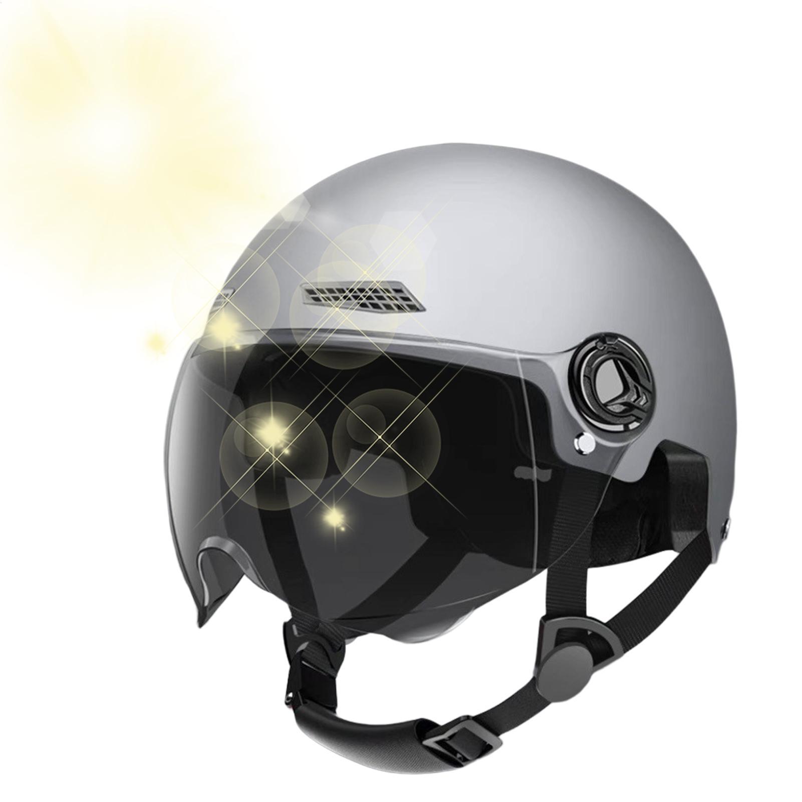 クラシックヴィンテージハーフフェイスヘルメット メンズ レデ - X Men Accessories のレビューと価格