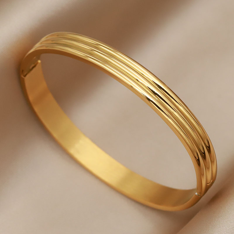 ステンレス鋼 18K PVD メッキミックスカラーブレスレッ - Men'S Accessories Jewelry Brands のレビューと価格