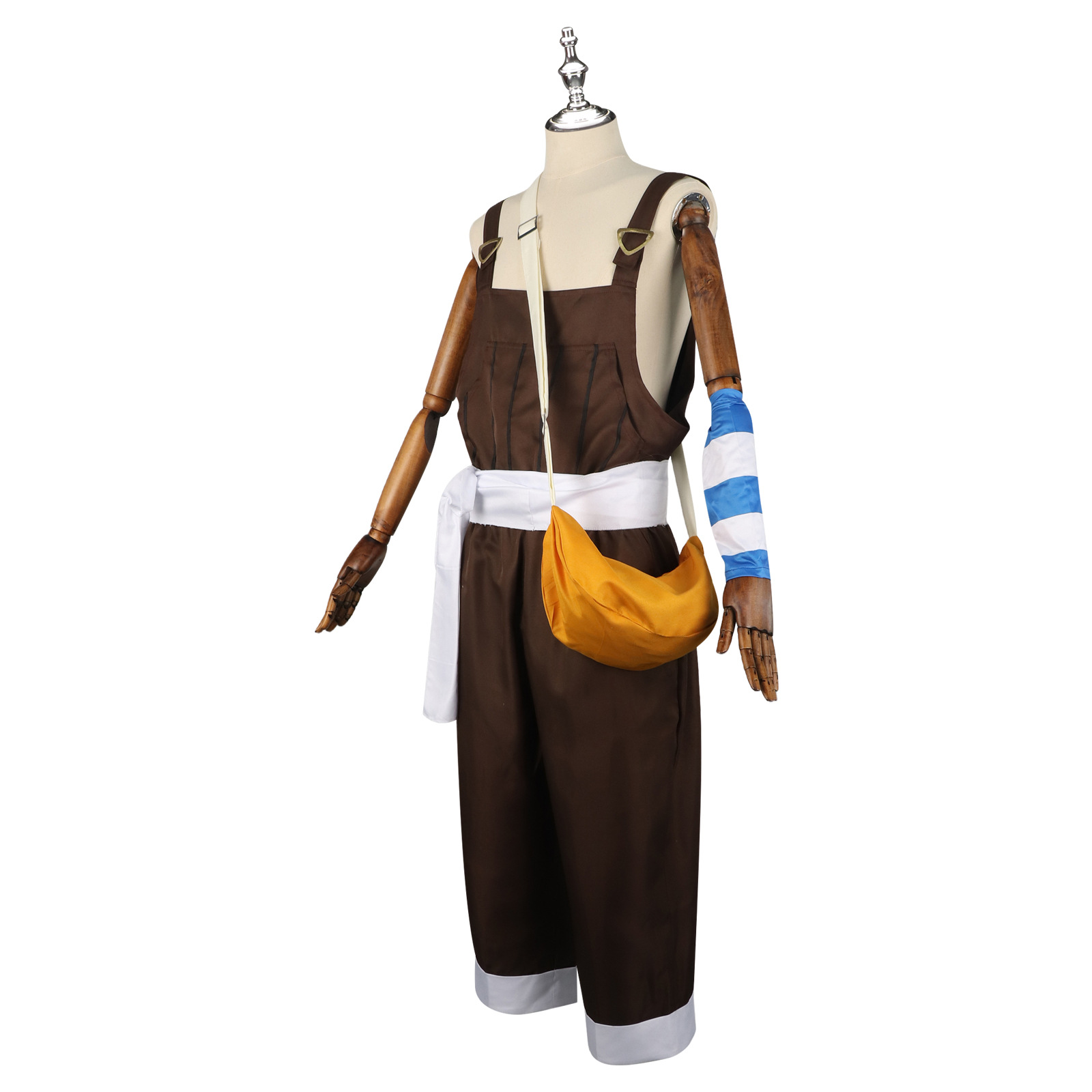 アニメ UUsopp コスプレ衣装ブラウンロンパース制服 T - Men Accessories Korea のレビューと価格
