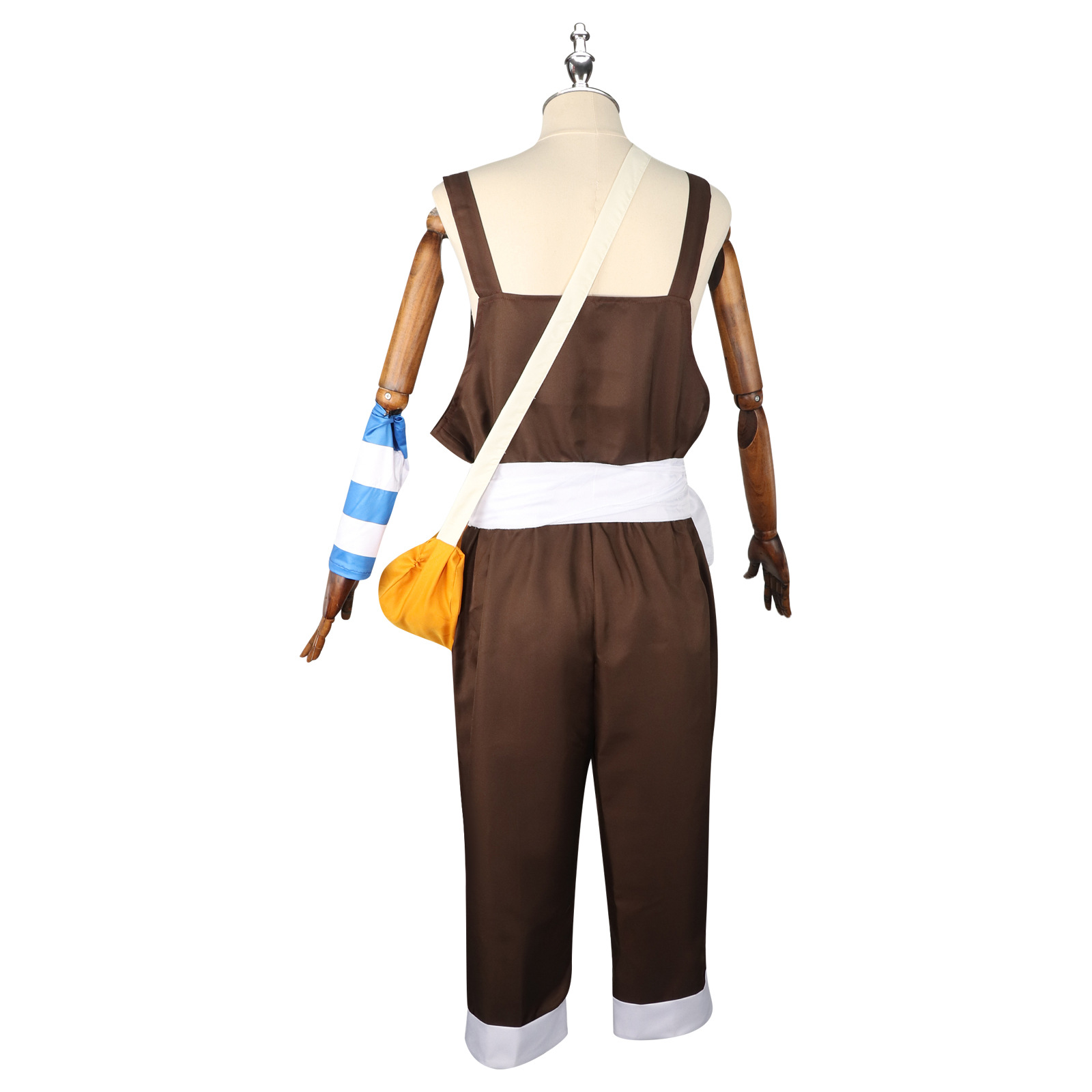 アニメ UUsopp コスプレ衣装ブラウンロンパース制服 T - Men Accessories Korea のレビューと価格