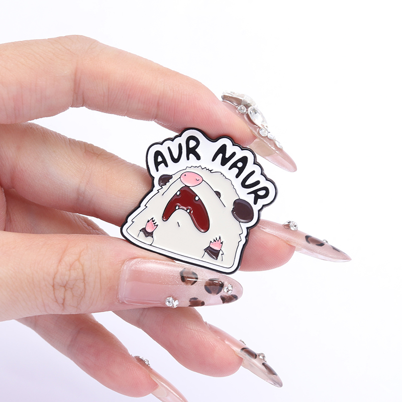 AVR NAUR アライグマ エナメルピンバッジ リュックサ - Men'S Accessories Quotes のレビューと価格