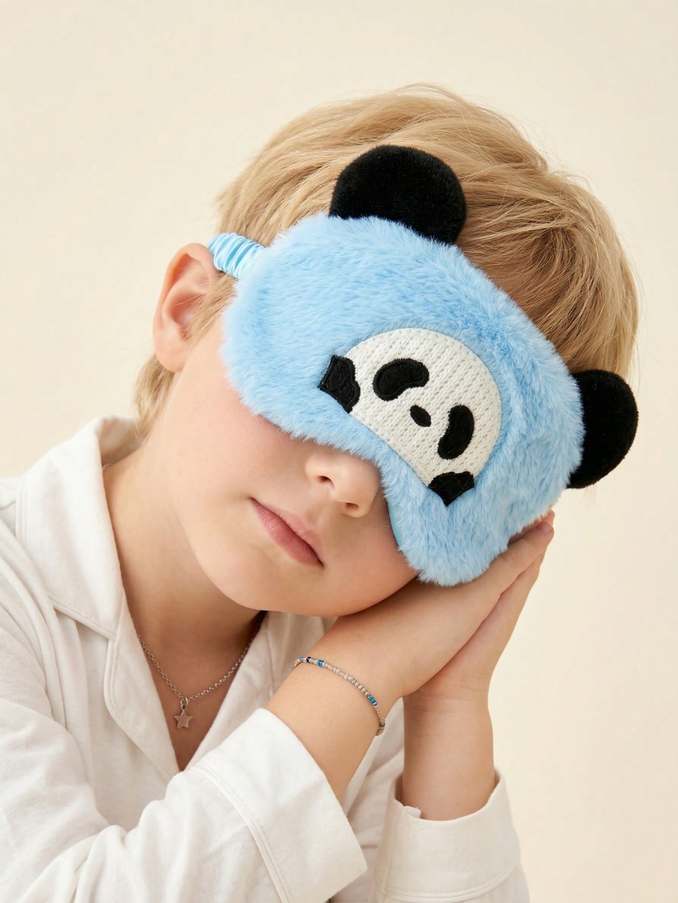 1pc 14-16Y ぬいぐるみパンダスリープアイマスクソフ - Men Accessories Usa のレビューと価格