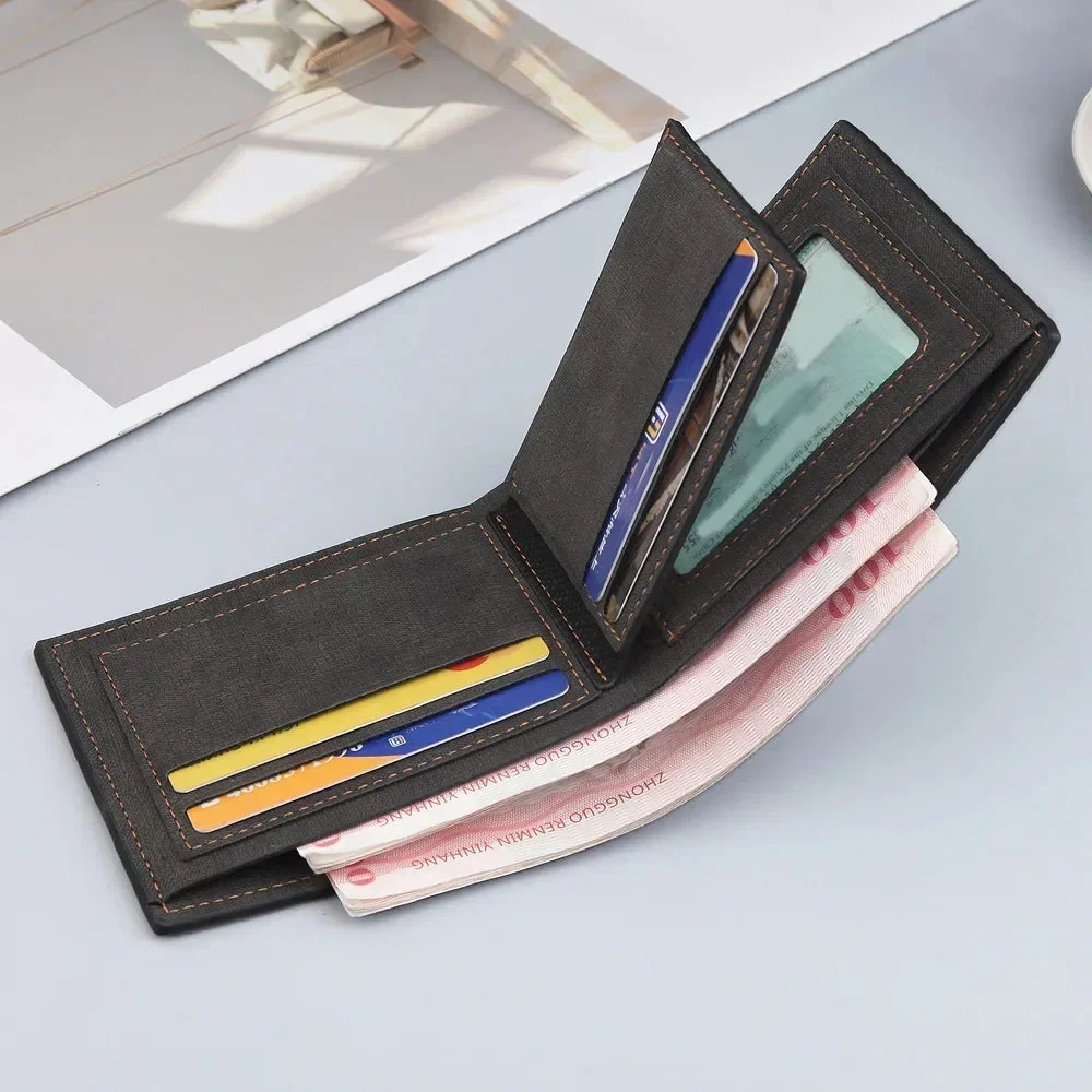 カスタム名男性財布ミニマリスト彫刻PUレザー財布コイン多機能 - Coin Holder Men のレビューと価格
