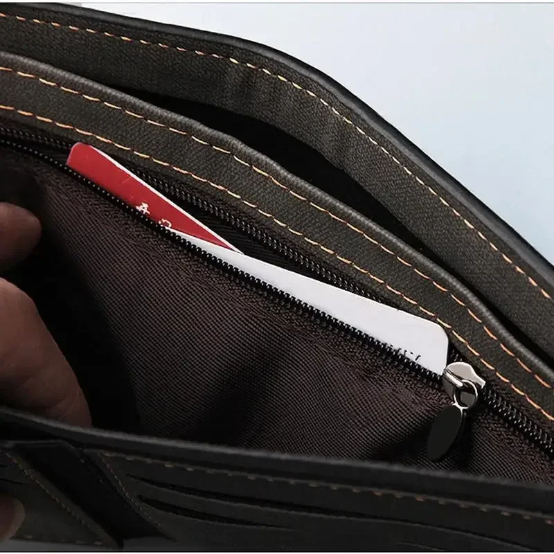 カスタム名男性財布ミニマリスト彫刻PUレザー財布コイン多機能 - Coin Holder Men のレビューと価格