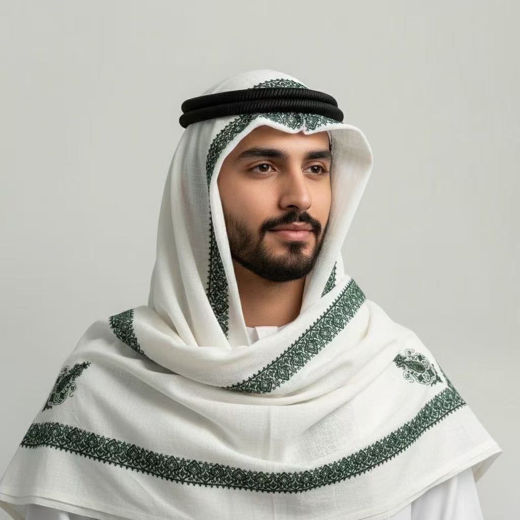 イスラム教徒の男性用ヘッドスカーフ、スカーフ、ヘッドバンド、 - Men Accessories Usa のレビューと価格