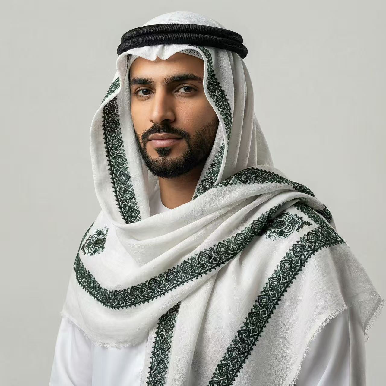 イスラム教徒の男性用ヘッドスカーフ、スカーフ、ヘッドバンド、 - Men Accessories Usa のレビューと価格