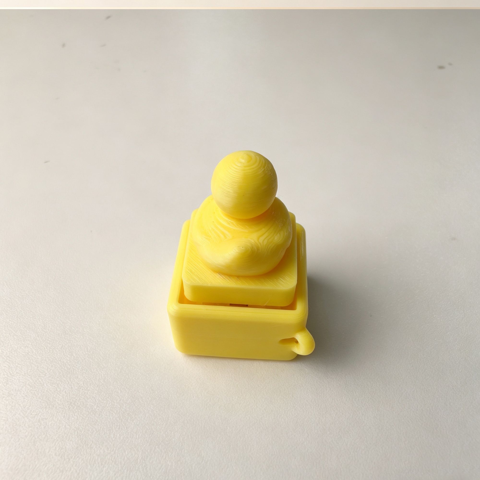 かわいい黄色いアヒルのプレスキーホルダー面白いフィジェットお - Men Accessories Pendant のレビューと価格