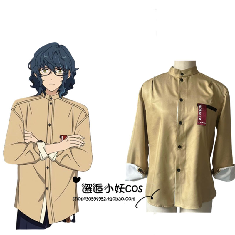 アニメ青葉つむぎコスプレ衣装男性女性長袖シャツ日常衣装ウィッ - Men Accessories Korea のレビューと価格