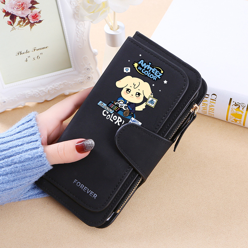 ATEEZ 女性財布ハイエンド長財布 K-pop マングルー - Coin Holder Men のレビューと価格