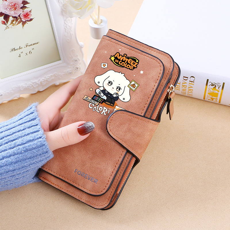 ATEEZ 女性財布ハイエンド長財布 K-pop マングルー - Coin Holder Men のレビューと価格