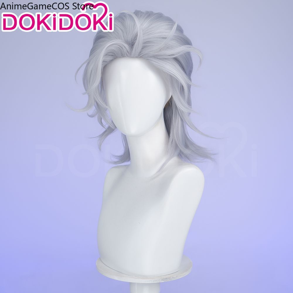 アニメレコードオブラグナロクハデスコスプレウィッグ特別なシル - Men Accessories In Silver のレビューと価格