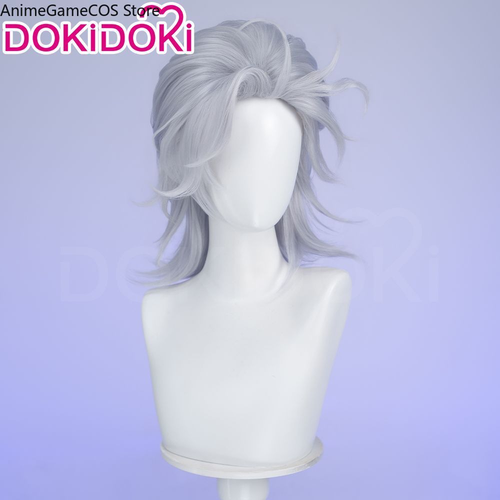 アニメレコードオブラグナロクハデスコスプレウィッグ特別なシル - Men Accessories In Silver のレビューと価格
