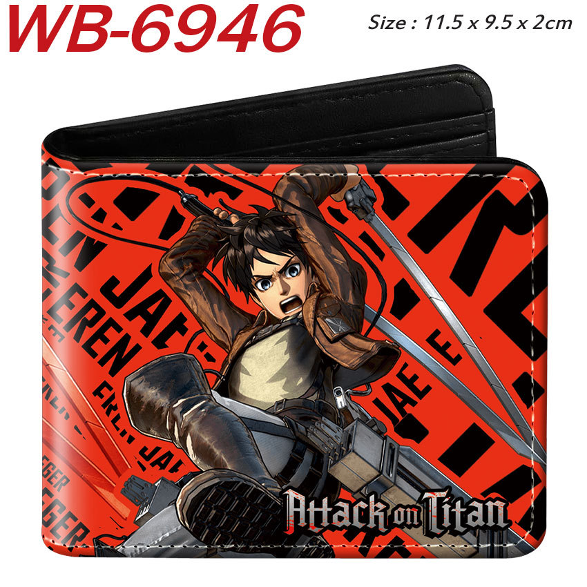 進撃の巨人 キャンバス財布 メンズ ショート折り財布 日本ア - Coin Holder Men のレビューと価格