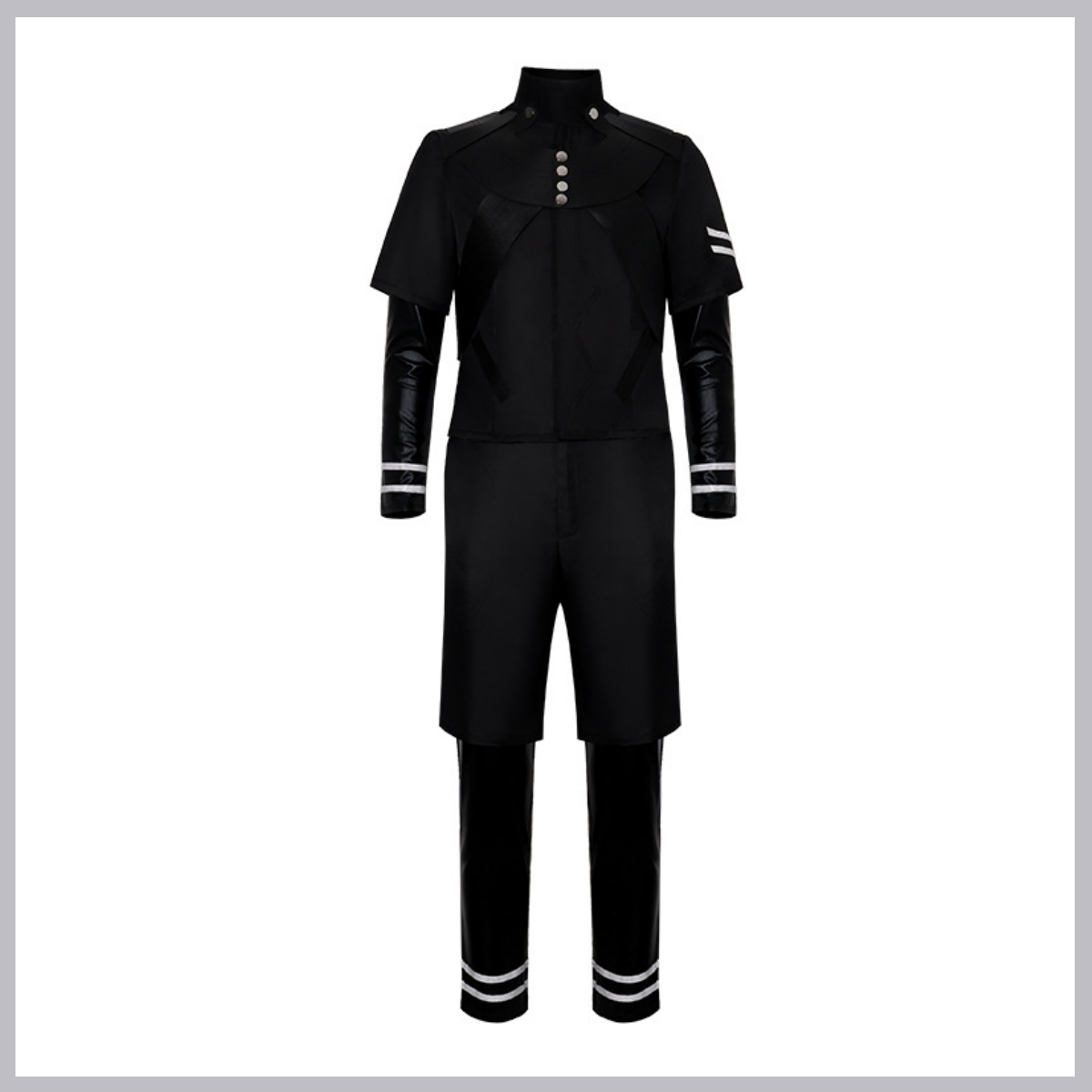 アニメ東京グールカネキケンコスプレ衣装戦闘服黒トップスジャン - Men Accessories Korea のレビューと価格