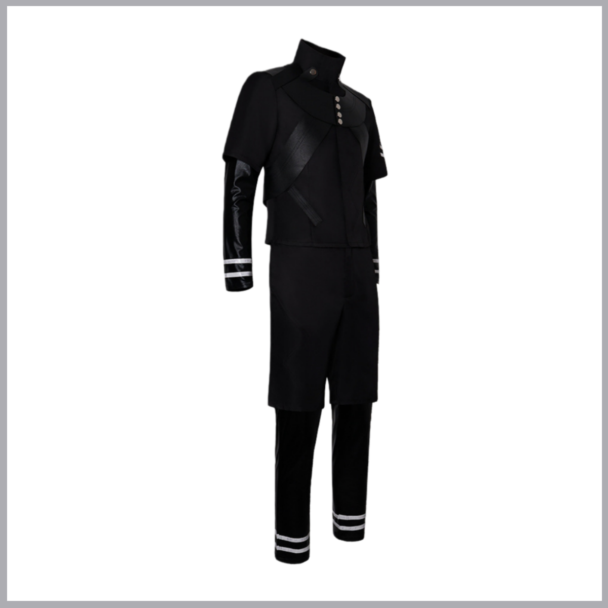 アニメ東京グールカネキケンコスプレ衣装戦闘服黒トップスジャン - Men Accessories Korea のレビューと価格