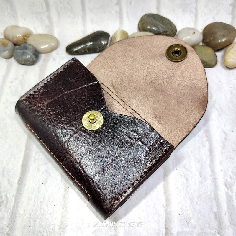 Blongk-男性用の小さな本革バッグ,カードホルダー,キー - Coin Holder Men のレビューと価格