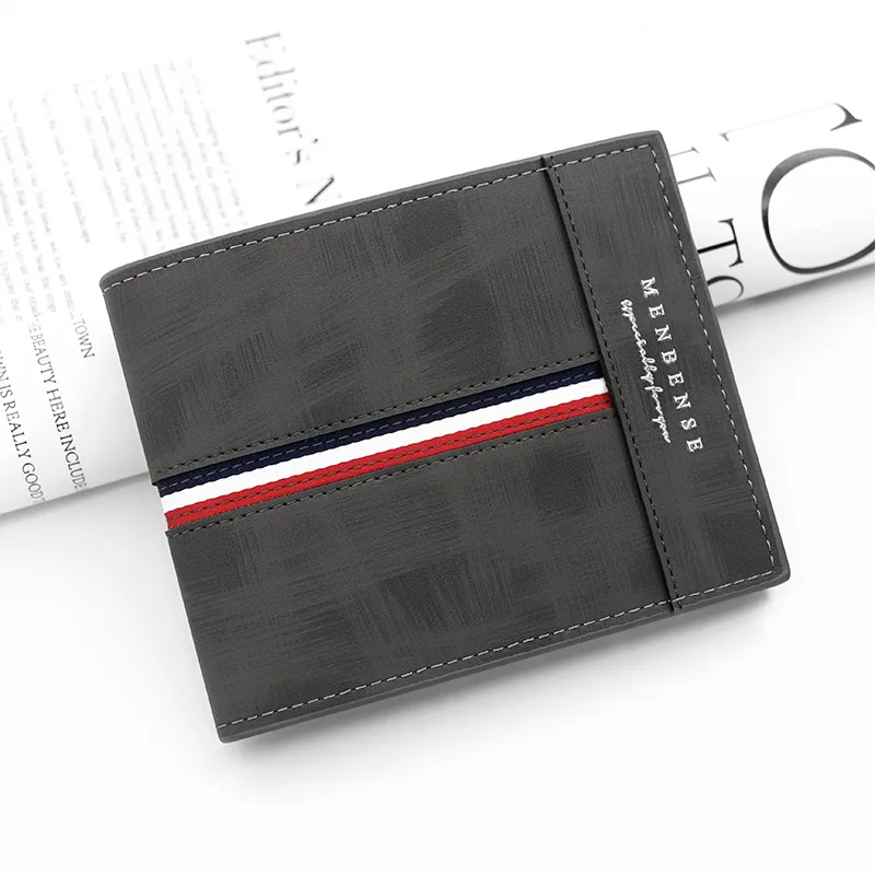 スリムカードホルダー男性用財布カスタムネームショートメンズウ - Coin Holder Men のレビューと価格