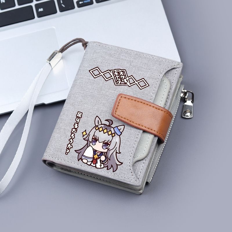 日本のアニメリトルクリハットショートコスプレ財布ハンドヘルド - Men Accessories Korea のレビューと価格