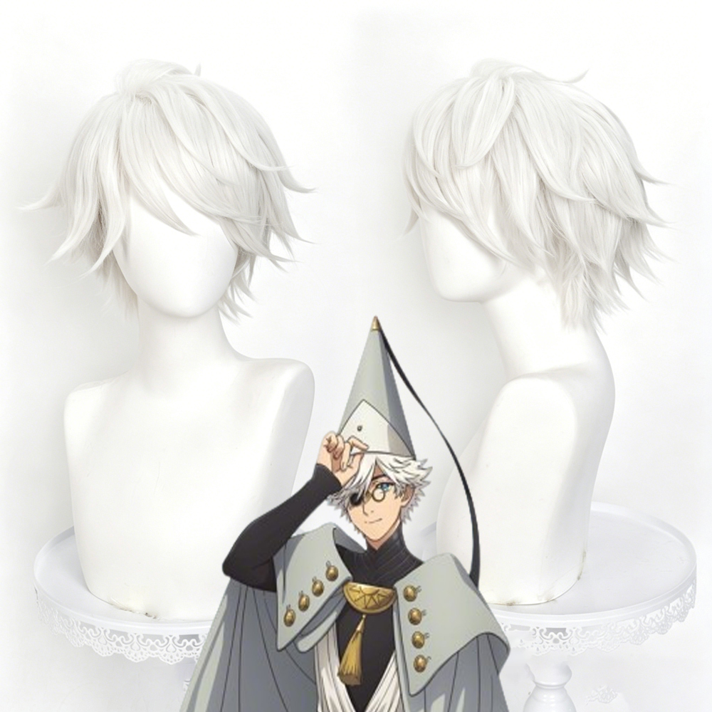 アニメ魔女帽子アトリエウィザード Qifrey コスプレウィ - Men Accessories In Silver のレビューと価格