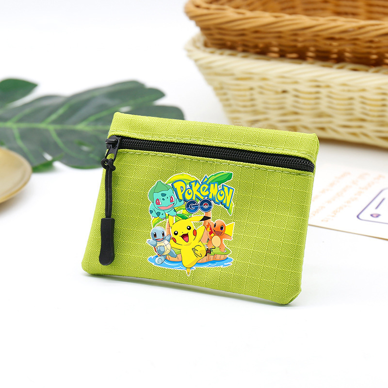 アニメポケモン小銭入れかわいいスクエア財布キーカードホルダー - Coin Holder Men のレビューと価格