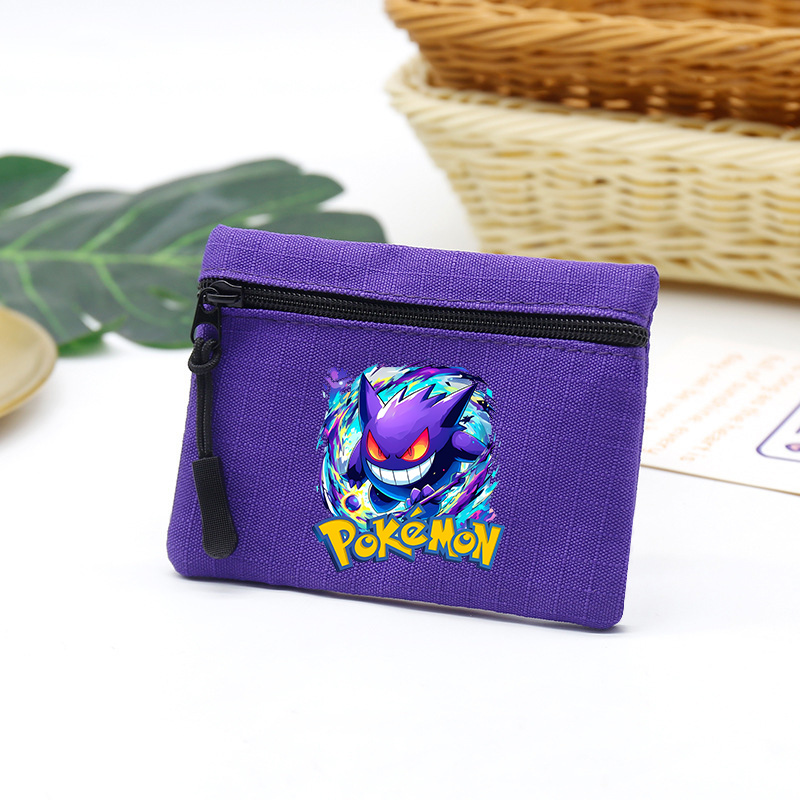 アニメポケモン小銭入れかわいいスクエア財布キーカードホルダー - Coin Holder Men のレビューと価格