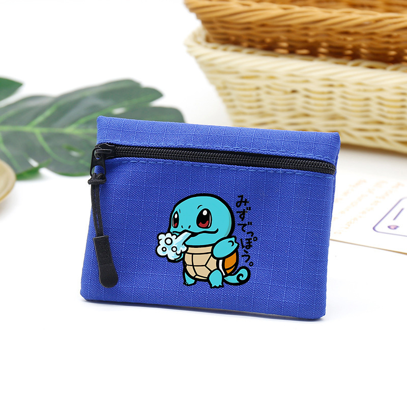 アニメポケモン小銭入れかわいいスクエア財布キーカードホルダー - Coin Holder Men のレビューと価格